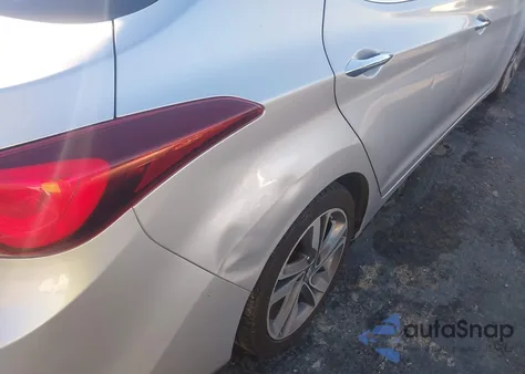 2014 Hyundai Elantra Limited z USA, uszkodzony, nr VIN 5NPDH4AE1EH497260